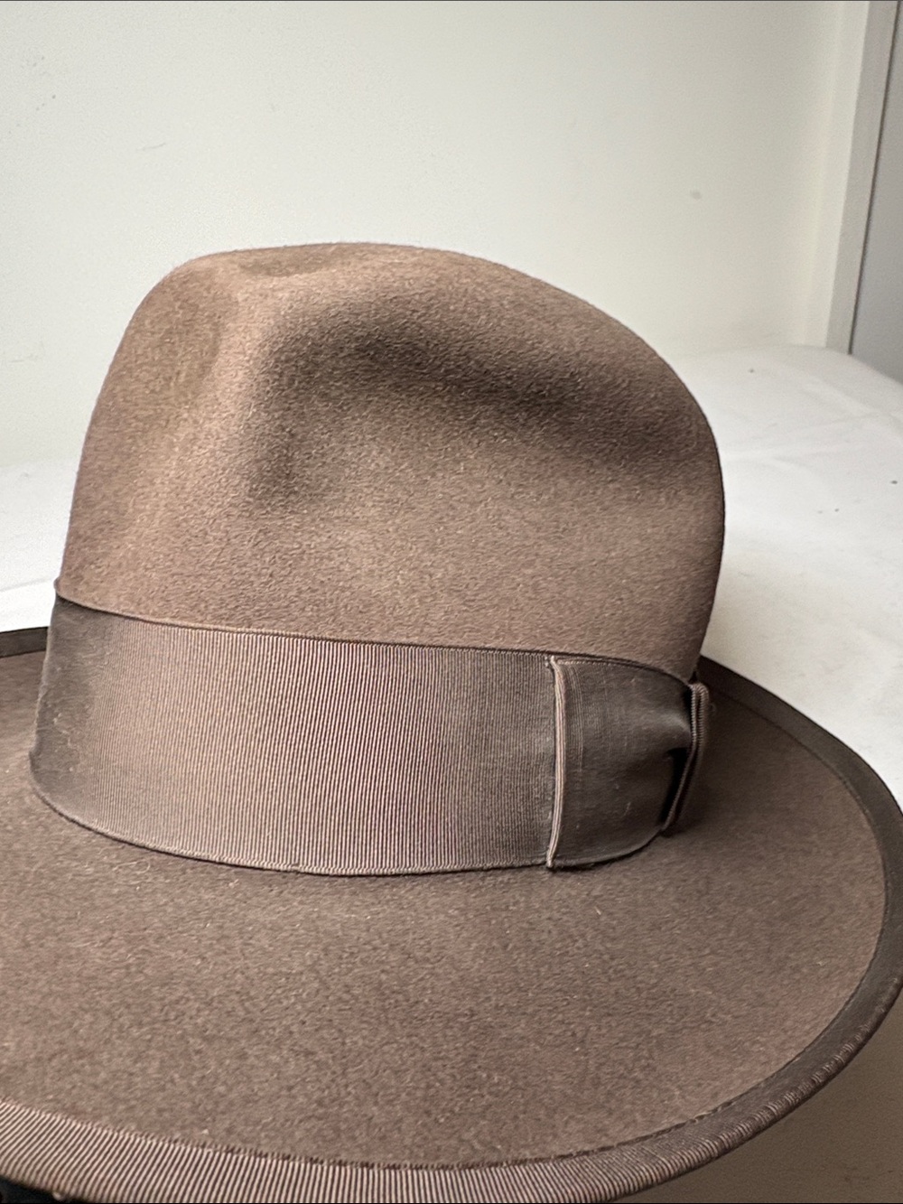 Stetson Vintage John B. Stetson Brown Felt Royal Stetson Whippet Size 7